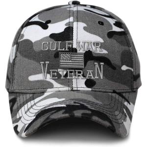 imageCity Camo Baseball Cap American Veteran Gulf War B Embroidery AcrylicCity Camo