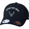 imageCustom Flexfit Hats for Men ampamp Women Air Force Emblem Embroidery Insignias Polyester Dad Hat Baseball CapDark Navy Personalized Text Here