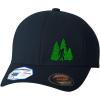 imageFlexfit Left Side Panel Woods Bigfoot A Embroidery Hats for Men ampamp WomenDark Navy