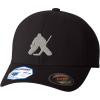 imageHockey Goalie Style 2 Flexfit Adult ProFormance Branded Hat Black SmallMedium