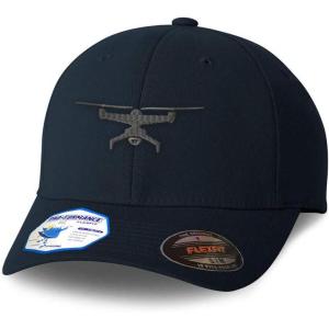 imageFlexfit Hats for Men ampamp Women Drone Pilot Gray Embroidery Dad Baseball CapDark Navy Design Only