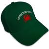 imageBaseball Cap Crab C Embroidery Animals Ocean Hats for Men WomenForest Green