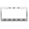 imageMetal License Plate Frame Horseshoes Horse Style A Car Accessories Stainless Steel 2 Holes