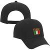 imageSpeedy Pros Baseball Cap Italy Flag Gold Name Embroidery Dad Hats for Men ampamp Women 1 SizeBlack
