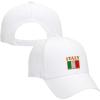 imageSpeedy Pros Baseball Cap Italy Flag Gold Name Embroidery Dad Hats for Men ampamp Women 1 SizeWhite