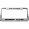 imageSpeedy Pros Driver Picks The Music Shotgun Shuts His Cakehole License Plate Frame Tag Holder