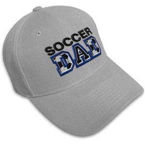 imageCustom Baseball Cap Soccer Dad B Embroidery Acrylic Dad Hats for Men ampamp WomenGray Design Only