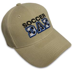 imageCustom Baseball Cap Soccer Dad B Embroidery Acrylic Dad Hats for Men ampamp WomenKhaki Design Only