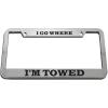 imageSpeedy Pros I Go Where Im Towed License Plate Frame Tag Holder