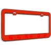 imageSpeedy Pros Metal License Plate Frame Cherry Cherries Metal Tag Holder Car Accessories Black 2 Holes 1 FrameRed 2 Holes