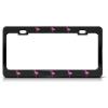 imageSpeedy Pros Pink Flamingo Animal Metal License Plate Frame Tag Holder