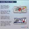 imageSpeedy Pros Metal License Plate Frame Jamaica Out of Many 1 People Country Metal Tag Holder Car Accessories Chrome 2 Holes 1 FrameSoft Pink 2 Holes