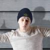 imageSpeedy Pros Patch Beanie Jesus Fish Christian Christ Embroidery Winter Hats 1 SizeDark Grey
