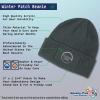 imageSpeedy Pros Patch Beanie Jesus Fish Christian Christ Embroidery Winter Hats 1 SizeDark Grey