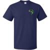 imageFunny Graphic T Shirts for Men Fish Sea Bass Cotton TopNavy