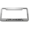 imageSpeedy Pros Live Laugh Golf Motivational License Plate Frame Tag Holder