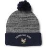 Heather Gray Navy Personalized Text Here