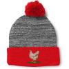 Heather Gray Red Design Only