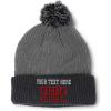 Grey Black Personalized Text Here