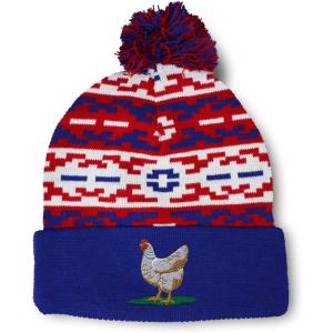 imageSpeedy Pros Pom Pom Beanies for Women Chicken Hen Embroidery Skull Cap Winter Hats for Men Acrylic 1 SizeAmerican Pixel Design Only
