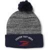 Heather Gray Navy Personalized Text Here