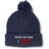 imageSpeedy Pros Pom Pom Beanies for Women EMT Paramedic Embroidery Skull Cap Paramedic Winter Hats for Men Acrylic 1 SizeNavy Personalized Text Here