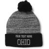 Heather Gray Black Personalized Text Here