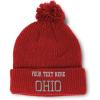 Red Personalized Text Here