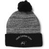 Heather Gray Black Personalized Text Here