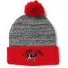 Heather Gray Red Design Only