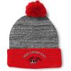 Heather Gray Red Personalized Text Here