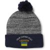 Heather Gray Navy Personalized Text Here
