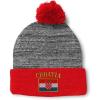 Heather Gray Red Design Only