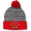 Heather Gray Red Personalized Text Here
