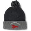 imagePom Pom Beanies for Women Lobster B Embroidery Skull Cap Winter Hats for Men Acrylic 1 SizeBlack Grey Personalized Text Here