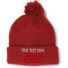 Red Personalized Text Here