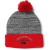 imageCustom Pom Pom Beanies for Women I Love Goats Style A Embroidery Skull Cap Winter Hats for Men 1 SizeHeather Gray Red Personalized Text Here