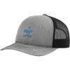 imageAutism Puzzle Embroidery Design Richardson Structured Front Mesh Back Cap Heather GrayBlack