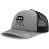imageCustom Richardson Trucker Hat Republican Elephant B Embroidery Baseball CapHeather Grey Black Design Only