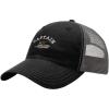 imageFishing Boat Captain Embroidery Design Richardson Cotton Front and Mesh Back Cap BlackCharcoal
