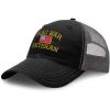 imageRichardson Trucker Mesh Hat American Veteran Iraq War A Embroidery Cotton Dad Hats for Men ampamp Women Snapback Black Charcoal