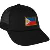 imageSpeedy Pros Philippines Embroidery Design Low Crown Mesh Golf Snapback Hat Black