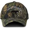 imageCustom Camo Baseball Cap Black Dingo Embroidery Hunting Dad Hats for Men ampamp WomenForest Tree Green Personalized Text Here