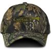 imageCustom Camo Baseball Cap Trumpet Music B Embroidery Cotton Strap ClosureForest Tree Green Design Only