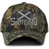 imageSpeedy Pros Camo Baseball Cap Scotland Flag Scottish Black Embroidery Cotton Strap ClosureForest Tree Green