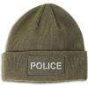 imagePatch Beanie for Men ampamp Women Police Block Style Job Winter Hats Skull Cap HatsOlive Green
