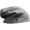 imageSlouchy Beanie for Men Proud to Be an Albanian Embroidery Flags Women Skull CapLight Grey