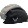 imageSpeedy Pros Slouchy Beanie for Men Air Force Emblem Embroidery Winter Hats Women Skull CapBlack Grey