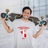 imageCustom Funny Graphic T Shirts for Men Worlds Coolest Peruvian Dad Cotton TopWhite Design Only