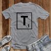 imageCustom Graphic T Shirts for Men T Scrabble Initial Monogram Letter T CottonRoyal Blue Design Only